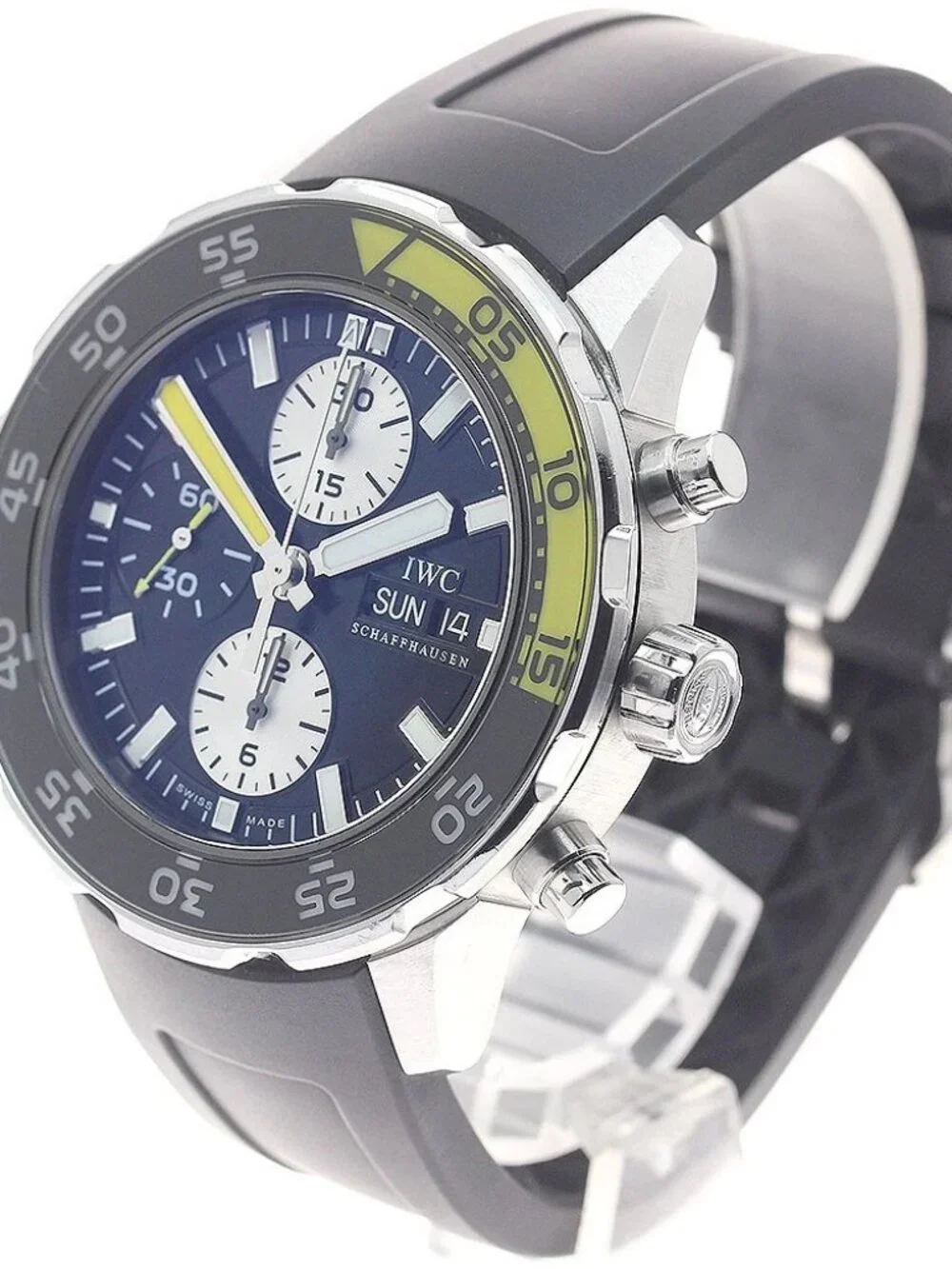 IWC SCHAFFHAUSEN Aqua timer IW376702 Day-Date Automatic Men's Watch_962484